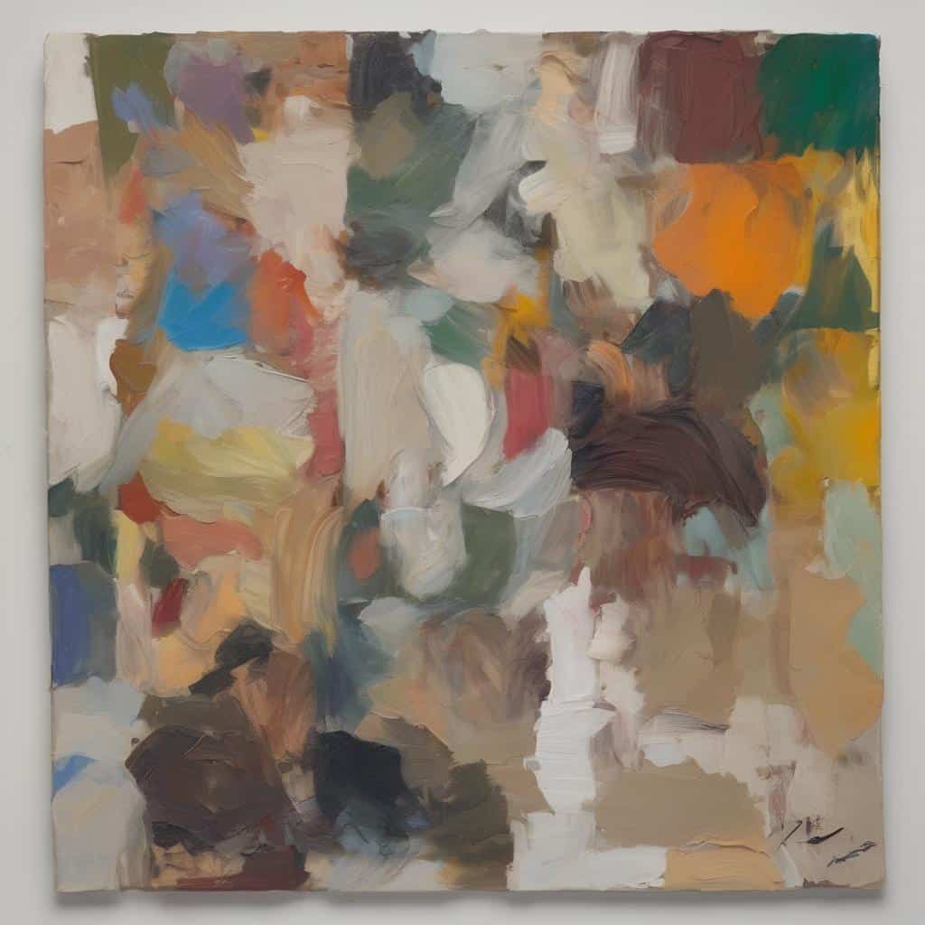 Χρόνος στην τέχνη, αφηρημένη ελαιογραφία, παρουσίαση καλλιτεχνικής αντίληψης, σύγχρονη τέχνη, εικαστικά έργα.